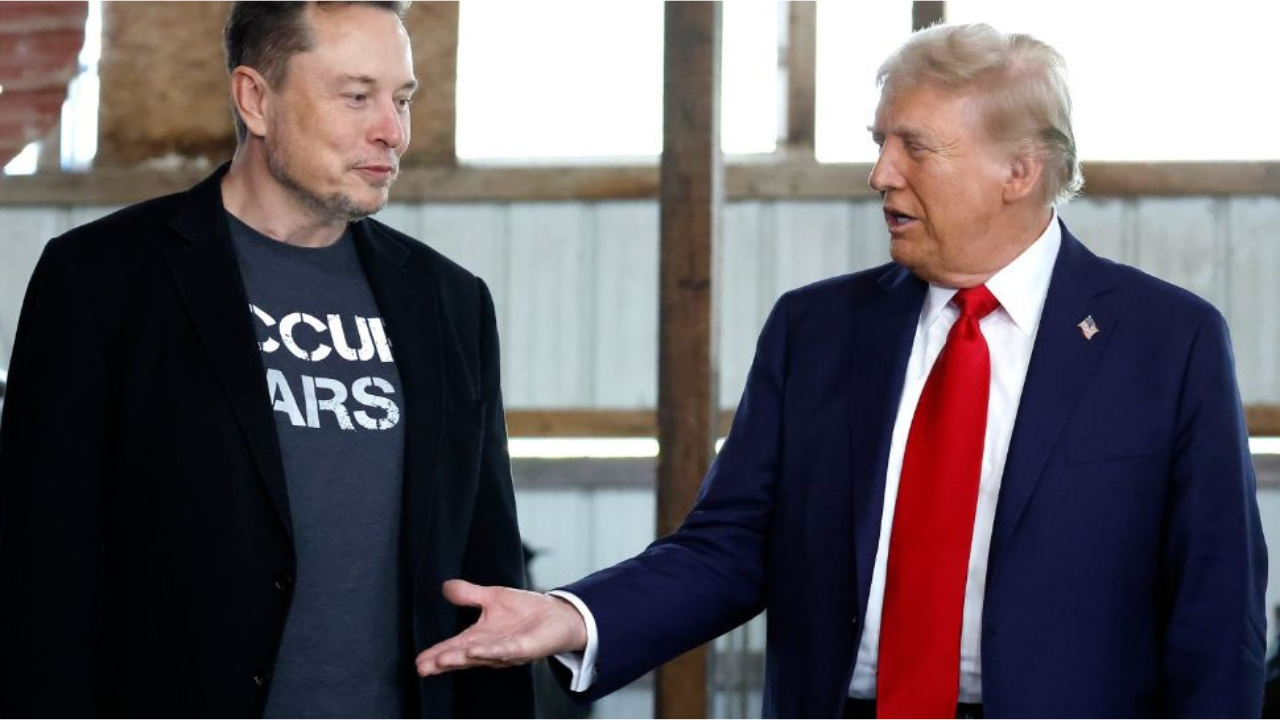 Trump and Elon Musk