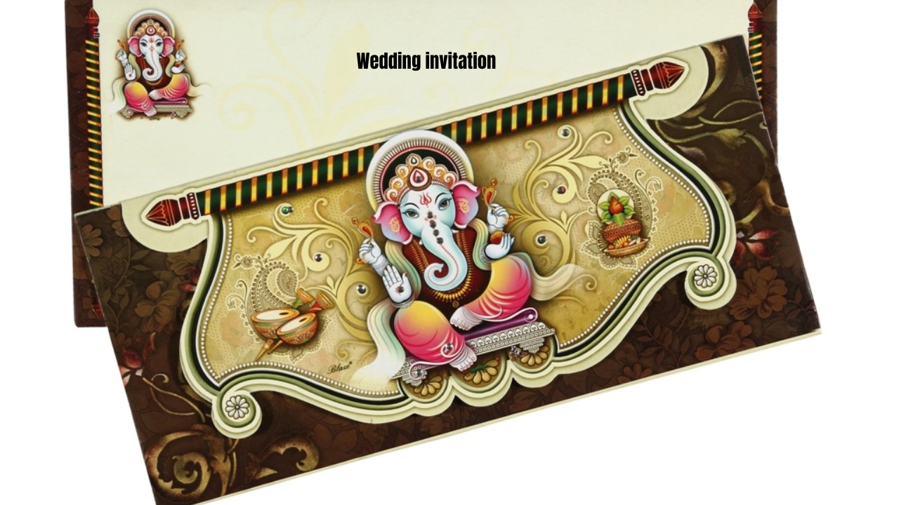 Wedding invitation