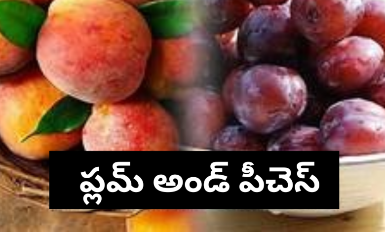 Plums and Peaches