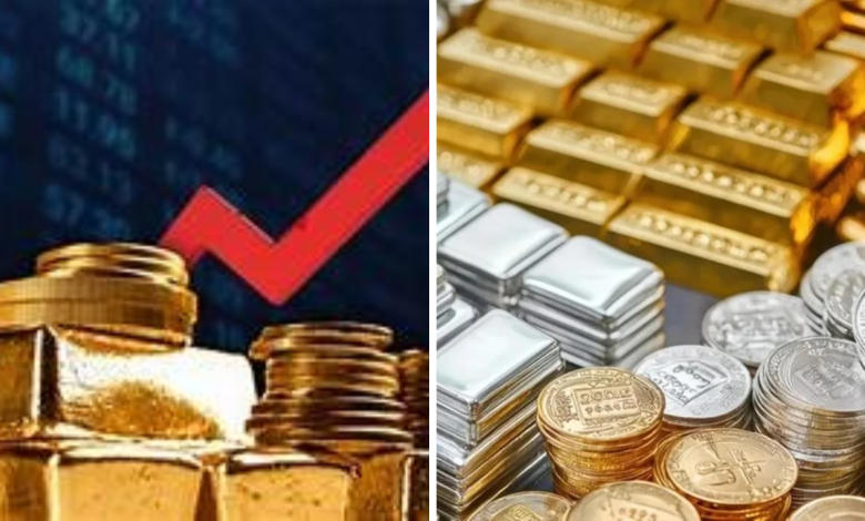 Gold and silver prices (2)