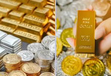 Gold and silver prices