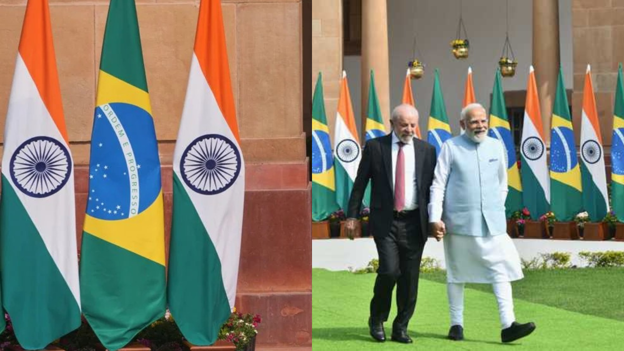 India, Brazil