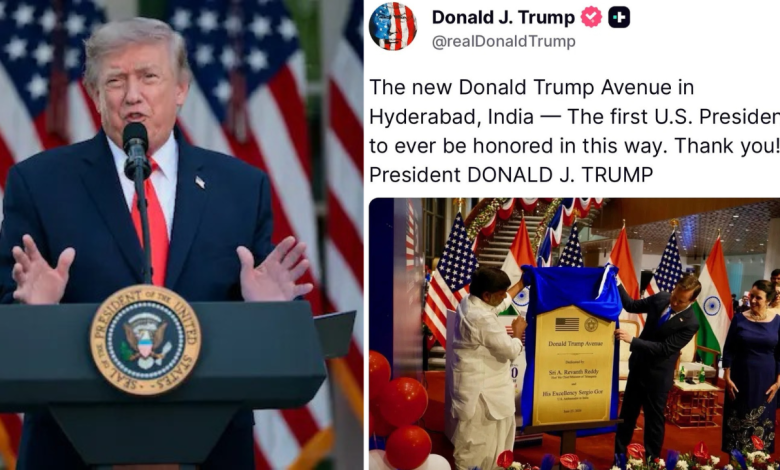 Donald Trump Avenue