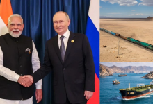Russia - India Rail Route