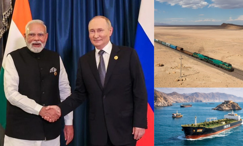 Russia - India Rail Route