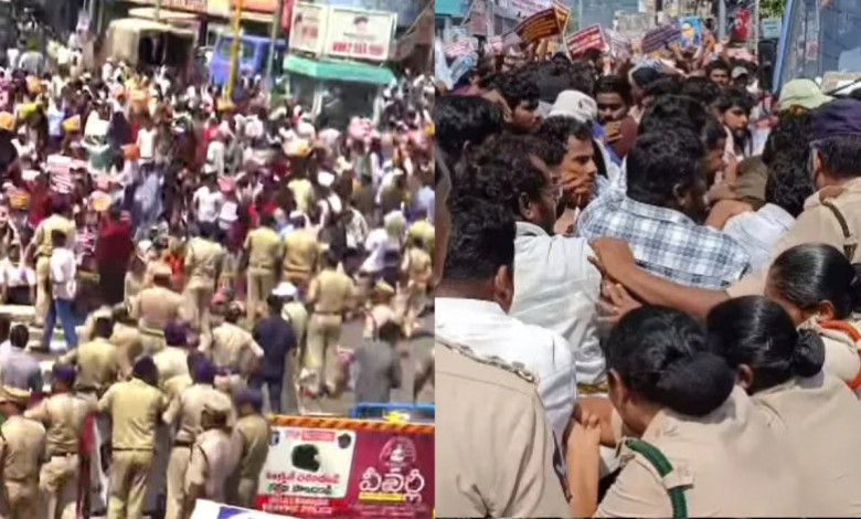 Secretariat Employees Protest