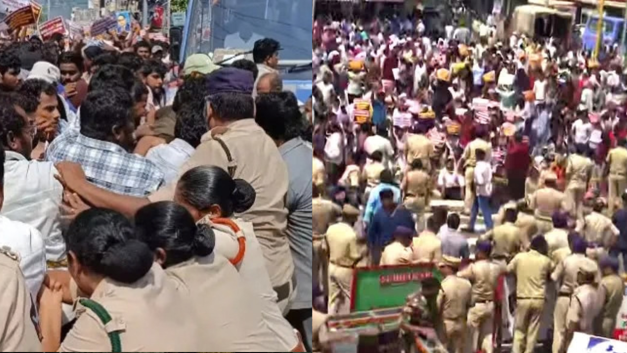 Secretariat Employees Protest