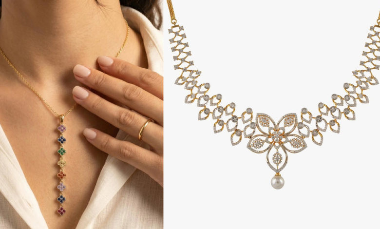 Geometric Floral Silver Gold