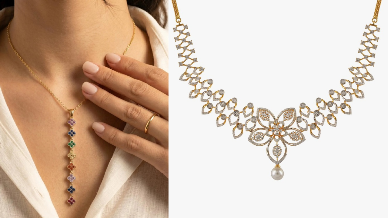 Geometric Floral Silver Gold