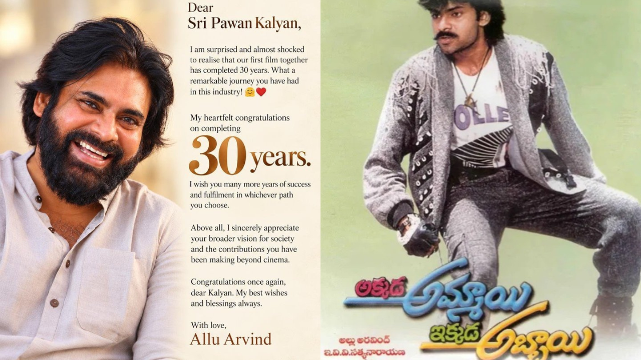 Pawan Kalyan 30 Years Journey