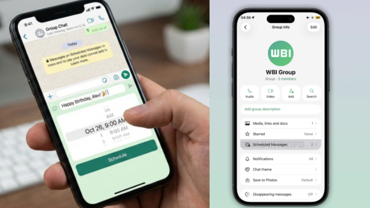 WhatsApp Schedule Messages