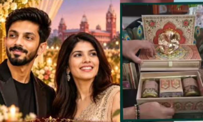 Anirudh - Kavya Maran Wedding Invitation